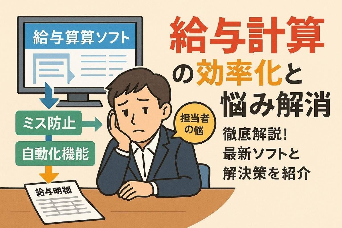 給与計算が面倒な理由と効率化方法を徹底解説！最新ソフト比較と担当者の悩み解消ポイント