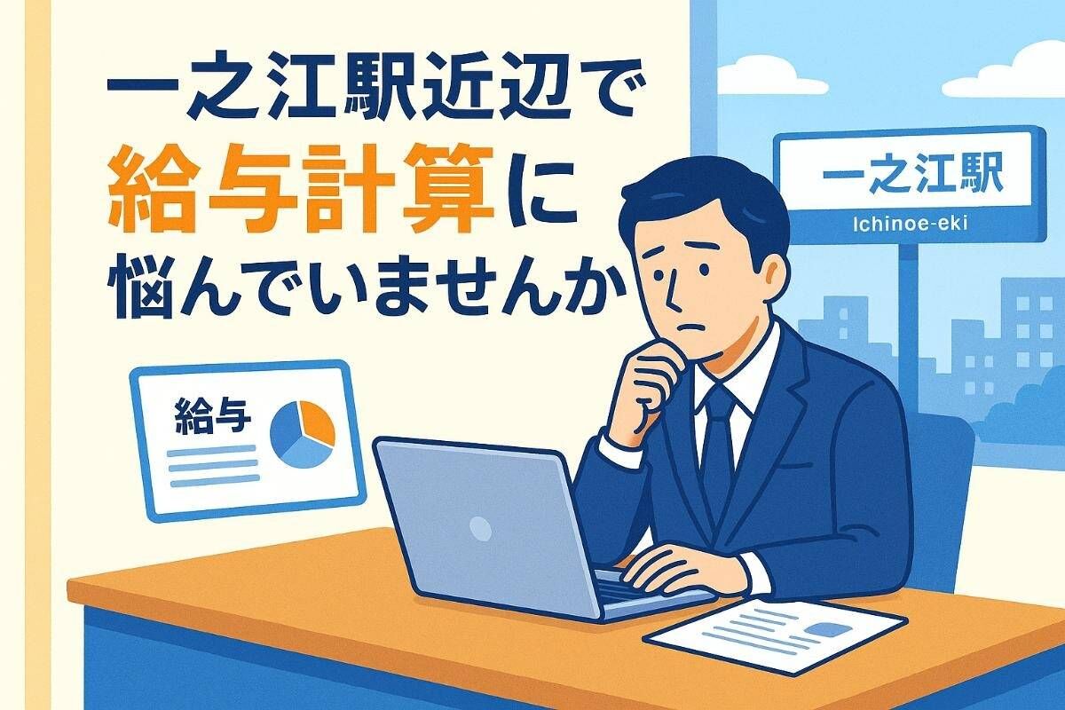 一之江駅近辺で給与計算に悩んでいませんか？実務のノウハウとクラウド活用メリットを解説
